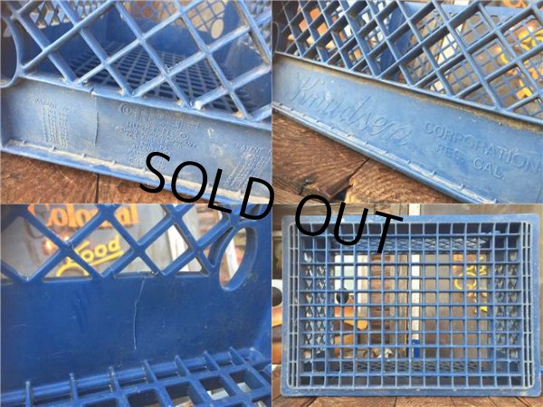 画像3: Vintage Knudsen Plastic Crate Box (AL788) (3)