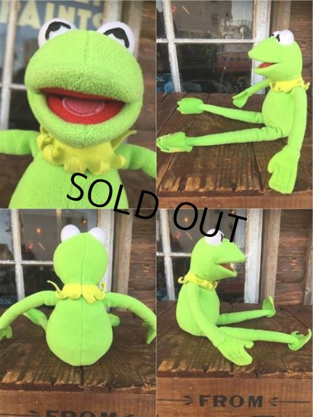 画像2: Vintage Muppets Kermit the Frog Plush Doll 32cm (AL797) (2)
