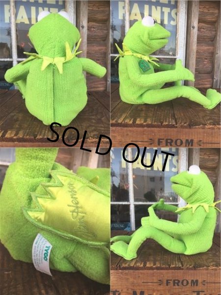 画像2: SALE 90s Vintage Muppets Kermit the Frog 30th Talking Doll (AL793) (2)