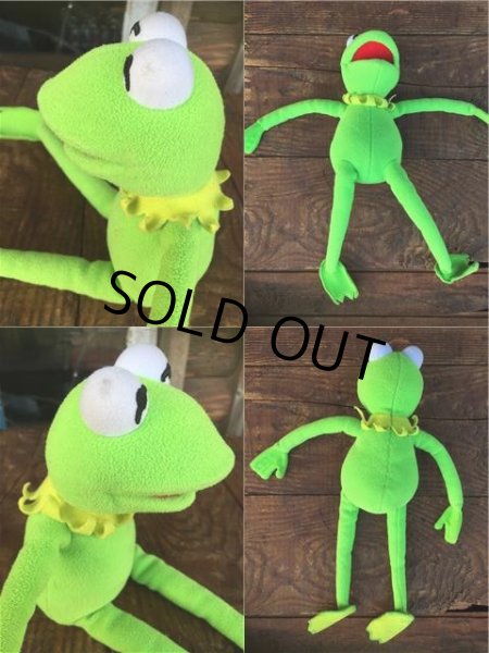 画像3: Vintage Muppets Kermit the Frog Plush Doll 32cm (AL797) (3)