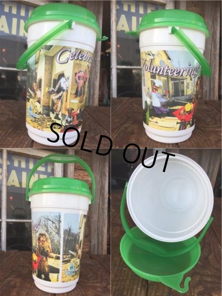 画像2: Vintage Muppets Kermit the Frog Souvenir Bucket (AL794) (2)