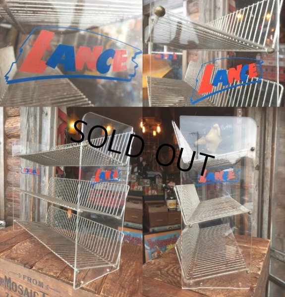 画像4: 70s Vintage LANCE Crackers Display Rack (AL802) (4)
