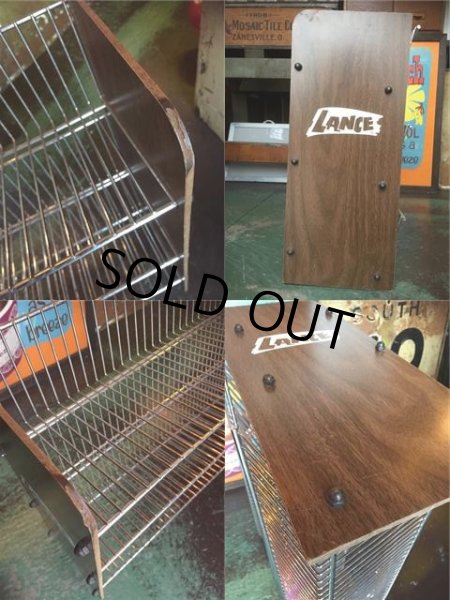 画像3: 70s Vintage LANCE Crackers Display Rack (AL803) (3)