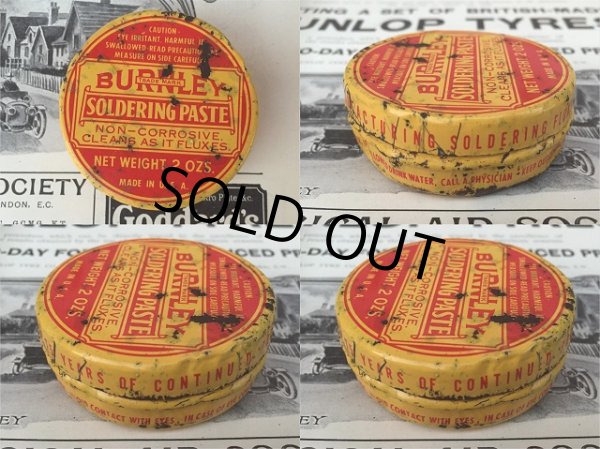 画像3: Vintage Burnley Soldering Paste Can (AL818)  (3)