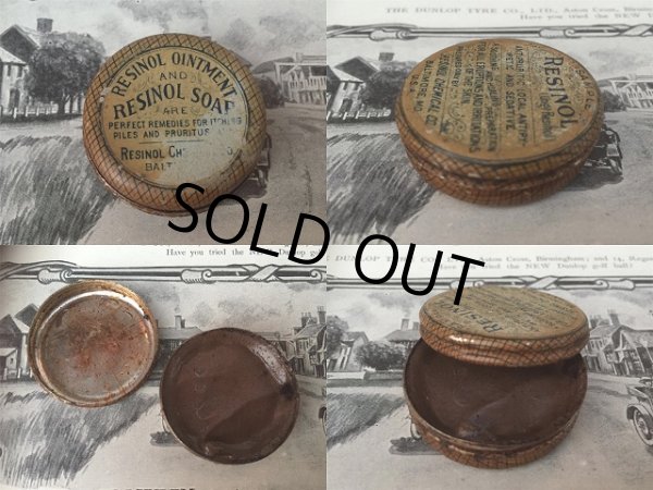 画像2: Vintage Resion Ointment Sample Can (AL817)  (2)