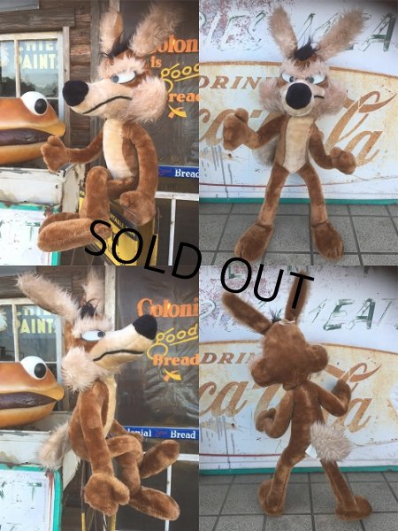 画像3: Vintage W.Coyote Plush Doll 75cm (AL845) (3)