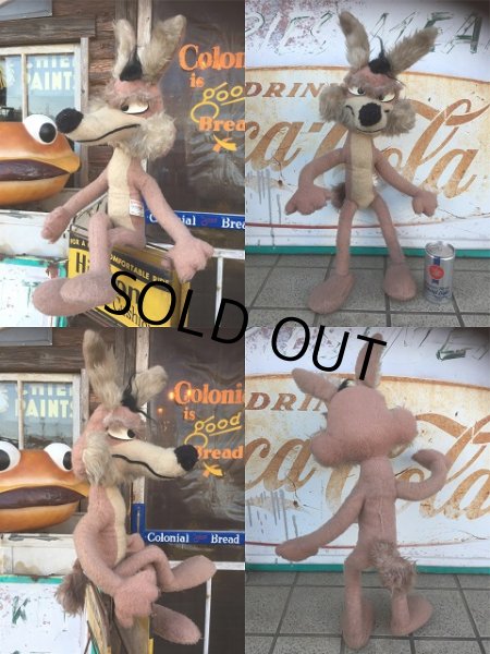 画像3: Vintage W.Coyote Plush Doll 65cm (AL846) (3)