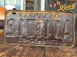 画像2: 60s Vintage Lisence Plate A11 TRUCK 712 (AL863) (2)