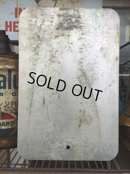 画像2: Vintage Parkig Sign "No Parking Any Time" (AL876) (2)