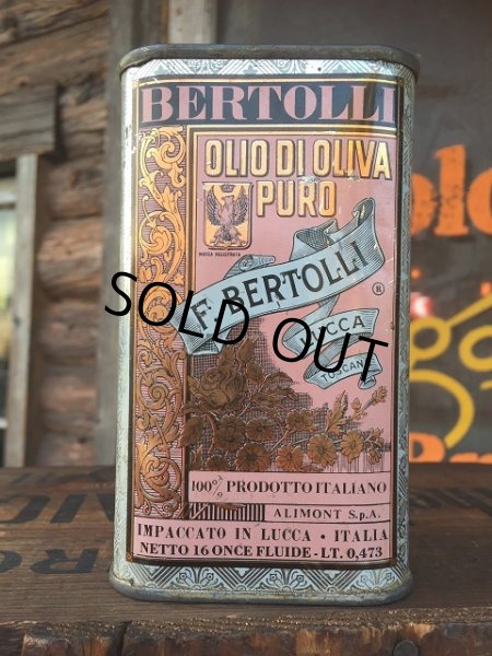 画像1: Vintage Bertolli Olive Oil Can (AL899) (1)
