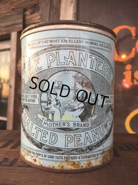 画像2: Vintage The Planters Peanuts Tin Can (AL900) (2)