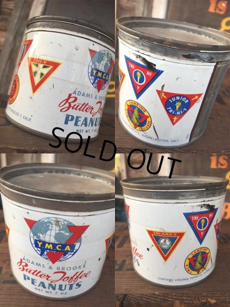 画像3: Vintage YMCA Peanuts Tin Can (AL898) (3)