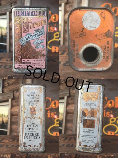 画像2: Vintage Bertolli Olive Oil Can (AL899) (2)