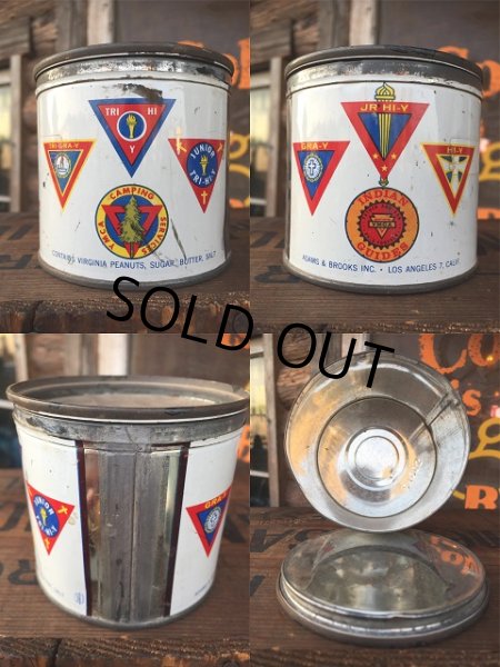 画像2: Vintage YMCA Peanuts Tin Can (AL898) (2)