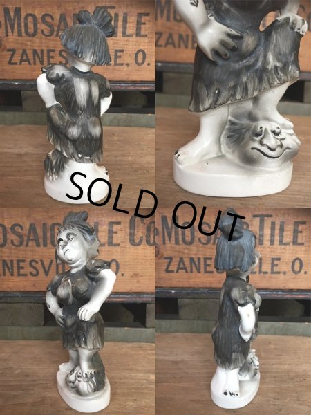 画像2: Vintage Weird People Ceramic Statue (AL910) (2)