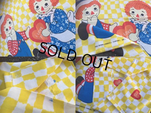 画像4: 70s Vintage Pillow Case /  Raggedy Ann＆Andy (AL922) (4)