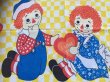 画像1: 70s Vintage Pillow Case /  Raggedy Ann＆Andy (AL922) (1)