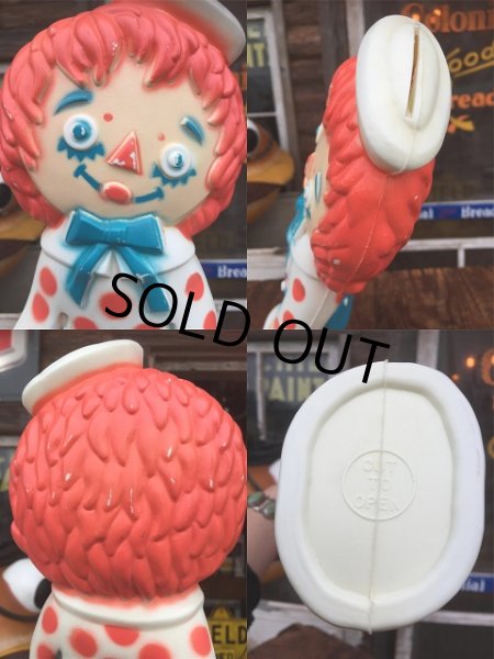 画像3: 70s Vintage Bank Doll Raggedy Andy (AL923) (3)