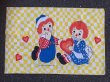 画像2: 70s Vintage Pillow Case /  Raggedy Ann＆Andy (AL922) (2)