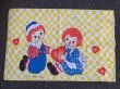 画像3: 70s Vintage Pillow Case /  Raggedy Ann＆Andy (AL922) (3)