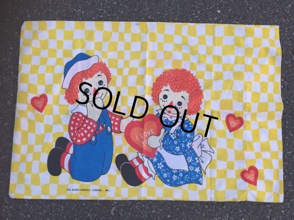 画像3: 70s Vintage Pillow Case /  Raggedy Ann＆Andy (AL922) (3)