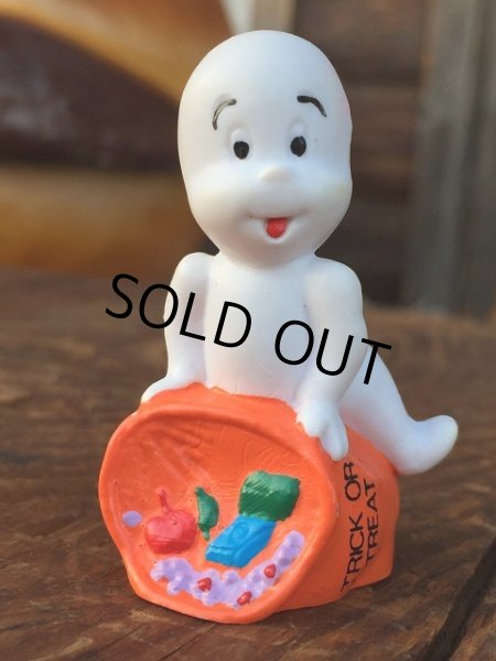 画像1: 80s Vintage Applause Casper PVC Halloween (AL935)  (1)