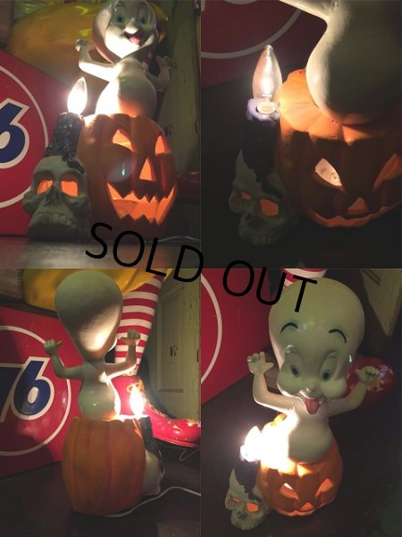 画像2: 90s Vintage Trendmaster Casper Halloween Decoration Lamp (AL931)  (2)