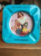 画像1: 50s Vintage Pin-Up Girl Ashtray LAFAYETTE MOTEL (AL939) (1)