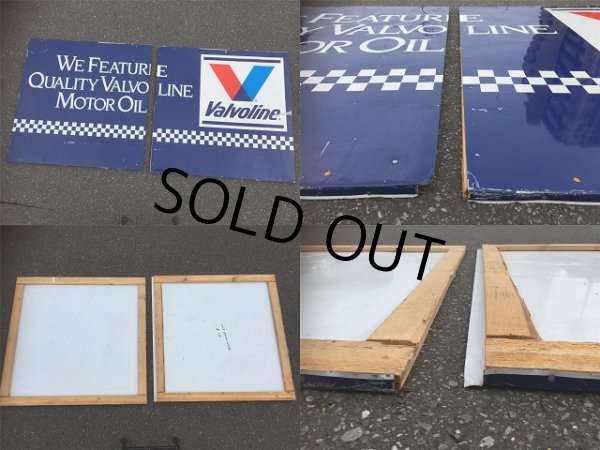 画像2: Vintage Valvoline Motor Oil Huge Sign (AL954) (2)