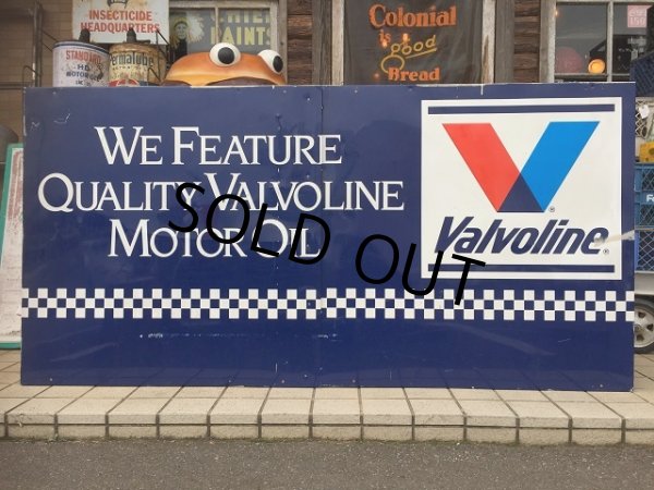 画像7: Vintage Valvoline Motor Oil Huge Sign (AL954) (7)
