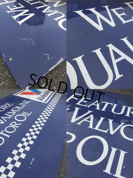 画像4: Vintage Valvoline Motor Oil Huge Sign (AL954) (4)