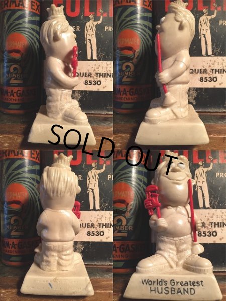 画像3: 70s Vintage Message Doll / World's Greatest HUSBAND (AL3892)  (3)