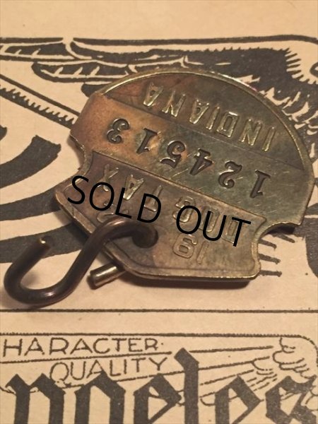 画像2: 40s Vintage Dog License Tag #124513 (AL4028) (2)