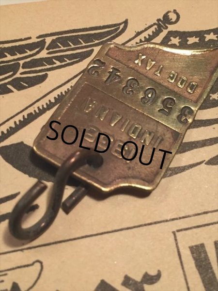 画像2: 30s Vintage Dog License Tag #356342 (AL4054) (2)