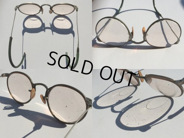 画像5: 〜50s Vintage American Optical Metal Glasses Case (AL880) (5)