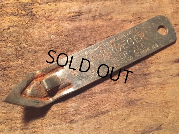画像2: Vintage Bottle Opener Krueger Beer-Ale  (AL4689) (2)