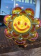 画像1: Vintage Decor Smiley Face Flower Orange (AL986) (1)