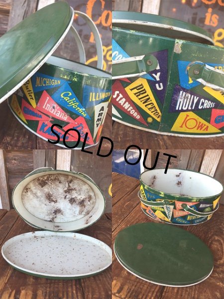 画像3: 60s Vintage College Pennant Can (AL987) (3)