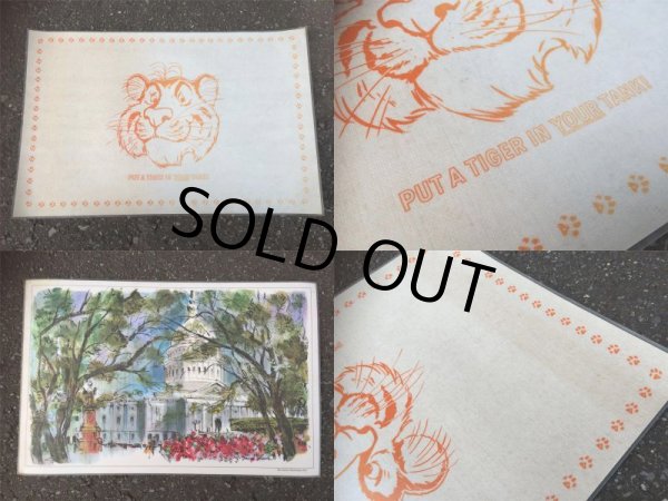 画像2: Vintage Esso Tiger Place Mat (AL990) (2)