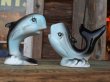 画像1: Vintage Dolphin Ceramic S&P Shaker (AL995)  (1)