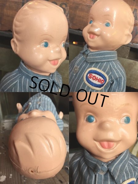 画像4: Vintage Lion Uniform Doll SOHIO Service Station Man(AL998) (4)