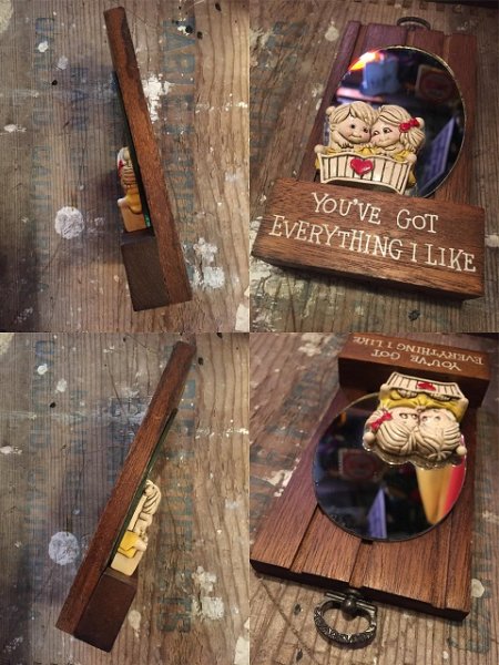 画像2: Vintage Mirror You'VE Got Everything I Like (AL5297) (2)