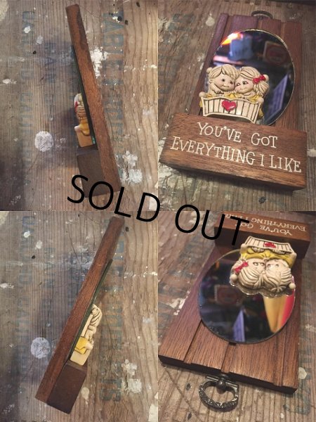 画像2: Vintage Mirror You'VE Got Everything I Like (AL5297) (2)