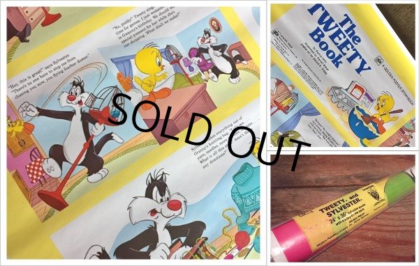 画像4: Vitage Tweety and Sylvester Golden Storybook Poster w/frame (AL5606) (4)