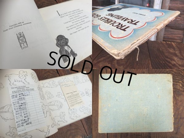 画像3: 40s Vintage Book TROUBLES GOED TRAVELING (AL6014) (3)