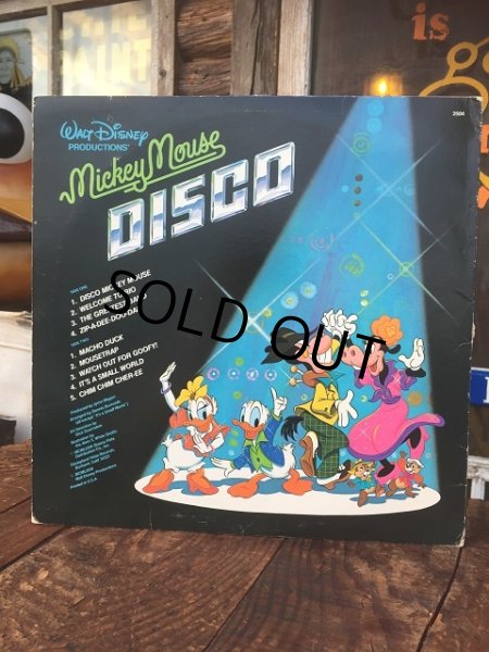 画像2: Vintage LP Disney Mickey Mouse Disco (AL3613)  (2)