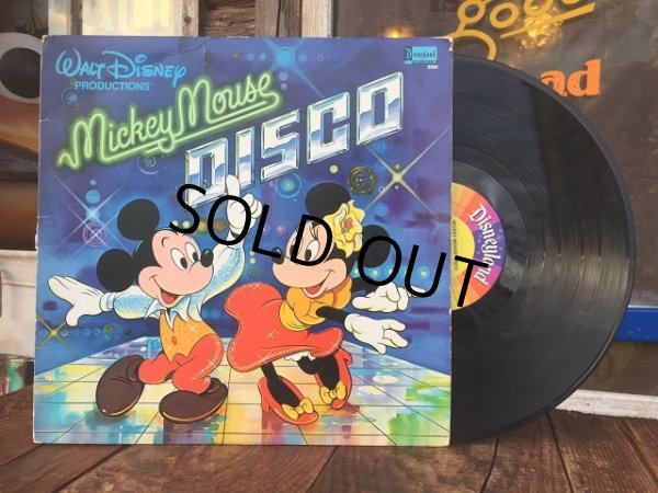 画像1: Vintage LP Disney Mickey Mouse Disco (AL3613)  (1)