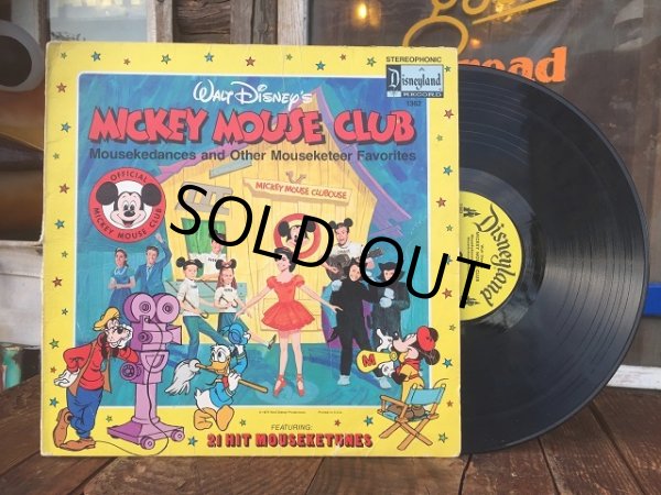 画像1: Vintage LP Disney Mickey Mouse Club (AL3594)  (1)