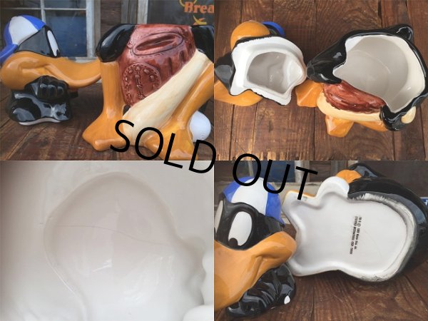 画像3: 90s Daffy Duck Cookie Jar (AL6810)  (3)