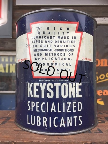 画像3: Vintage KEYSTONE Motor Oil 1GL Can (AL7044) (3)